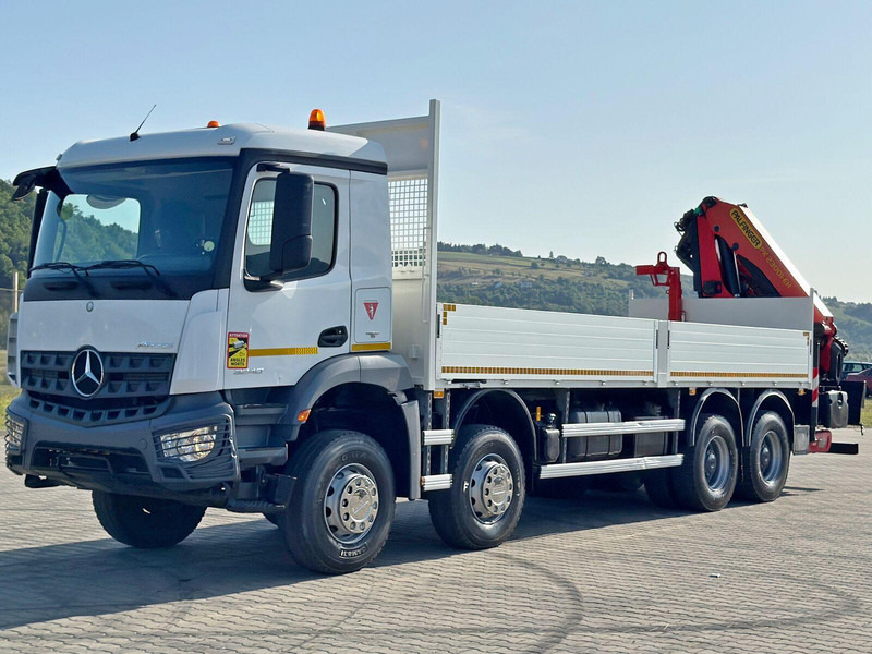 Mercedes-Benz ACTROS 3240 * PK 23001 - EH C+ FUNK / 8x4 * TOP - Bortu kravas automašīna/ Platforma, Kravas auto ar manipulatoru: foto 3 Mercedes-Benz ACTROS 3240 * PK 23001 - EH C+ FUNK / 8x4 * TOP - Bortu kravas automašīna/ Platforma, Kravas auto ar manipulatoru: foto 3
