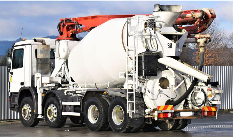 Mercedes-Benz ACTROS 3241* Betonpumpe 21m *8x4 * Top Zustand - Betona sūknis: foto 5 Mercedes-Benz ACTROS 3241* Betonpumpe 21m *8x4 * Top Zustand - Betona sūknis: foto 5