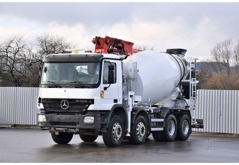 Mercedes-Benz ACTROS 3241* Betonpumpe 21m *8x4 * Top Zustand - Betona sūknis: foto 2 Mercedes-Benz ACTROS 3241* Betonpumpe 21m *8x4 * Top Zustand - Betona sūknis: foto 2
