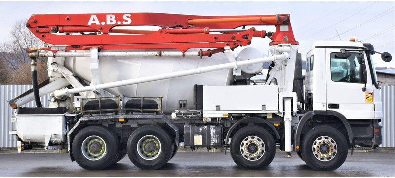 Mercedes-Benz ACTROS 3241* Betonpumpe 21m *8x4 * Top Zustand - Betona sūknis: foto 3 Mercedes-Benz ACTROS 3241* Betonpumpe 21m *8x4 * Top Zustand - Betona sūknis: foto 3