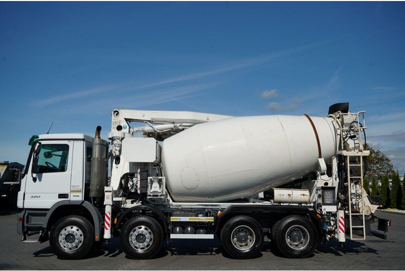 Mercedes-Benz ACTROS 3241 / POMPOGRUSZKA / 8X4 / BETONIARKA + POMPA SERMAC 3Z2 - Betonvedējs: foto 5 Mercedes-Benz ACTROS 3241 / POMPOGRUSZKA / 8X4 / BETONIARKA + POMPA SERMAC 3Z2 - Betonvedējs: foto 5
