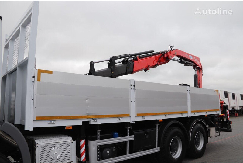 Bortu kravas automašīna/ Platforma, Kravas auto ar manipulatoru Mercedes-Benz ACTROS 3336: foto 12