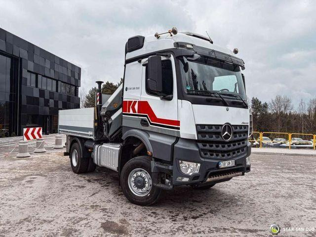 Mercedes-Benz AROCS 1851 PALFINGER PK 20002 Crane Kran - Bortu kravas automašīna/ Platforma, Kravas auto ar manipulatoru: foto 5 Mercedes-Benz AROCS 1851 PALFINGER PK 20002 Crane Kran - Bortu kravas automašīna/ Platforma, Kravas auto ar manipulatoru: foto 5