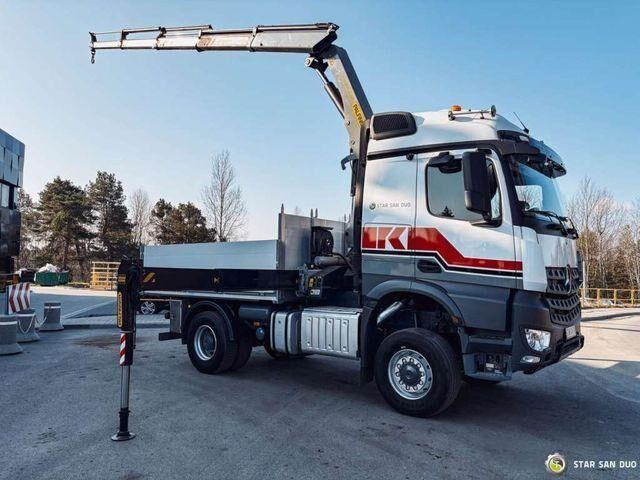 Mercedes-Benz AROCS 1851 PALFINGER PK 20002 Crane Kran - Bortu kravas automašīna/ Platforma, Kravas auto ar manipulatoru: foto 3 Mercedes-Benz AROCS 1851 PALFINGER PK 20002 Crane Kran - Bortu kravas automašīna/ Platforma, Kravas auto ar manipulatoru: foto 3