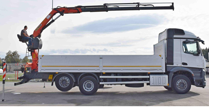 Mercedes-Benz AROCS 2542 - Bortu kravas automašīna/ Platforma, Kravas auto ar manipulatoru: foto 4 Mercedes-Benz AROCS 2542 - Bortu kravas automašīna/ Platforma, Kravas auto ar manipulatoru: foto 4