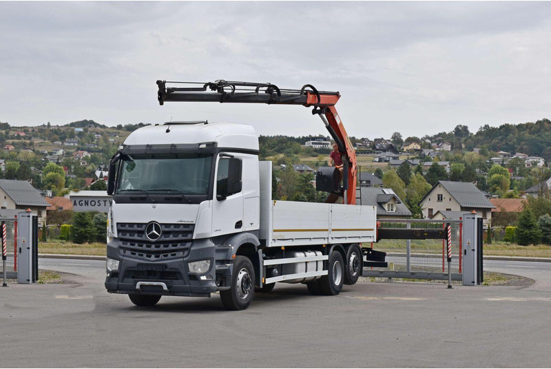Mercedes-Benz AROCS 2542 - Bortu kravas automašīna/ Platforma, Kravas auto ar manipulatoru: foto 2 Mercedes-Benz AROCS 2542 - Bortu kravas automašīna/ Platforma, Kravas auto ar manipulatoru: foto 2