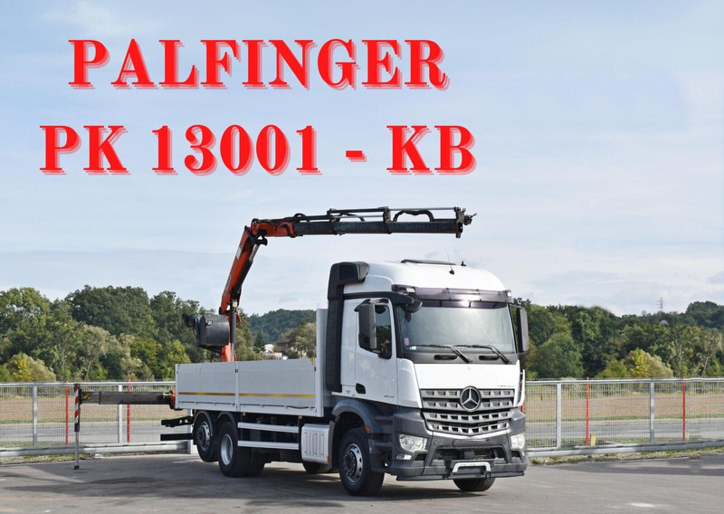 Mercedes-Benz AROCS 2542 - Bortu kravas automašīna/ Platforma, Kravas auto ar manipulatoru: foto 1 Mercedes-Benz AROCS 2542 - Bortu kravas automašīna/ Platforma, Kravas auto ar manipulatoru: foto 1