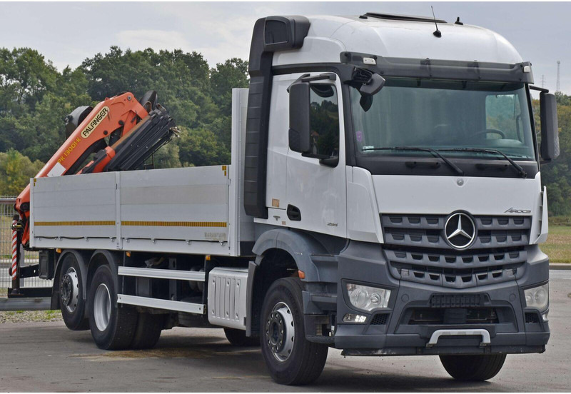 Mercedes-Benz AROCS 2542 - Bortu kravas automašīna/ Platforma, Kravas auto ar manipulatoru: foto 3 Mercedes-Benz AROCS 2542 - Bortu kravas automašīna/ Platforma, Kravas auto ar manipulatoru: foto 3