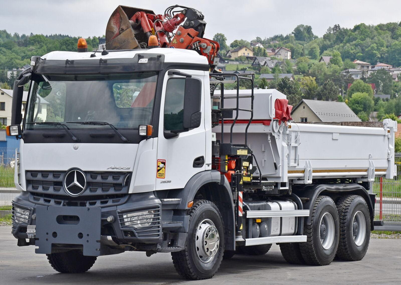 Mercedes-Benz AROCS 2635* FASSI F165AZ.0.22 + FUNK * 6x4 - Kravas automašīna pašizgāzējs, Kravas auto ar manipulatoru: foto 5 Mercedes-Benz AROCS 2635* FASSI F165AZ.0.22 + FUNK * 6x4 - Kravas automašīna pašizgāzējs, Kravas auto ar manipulatoru: foto 5