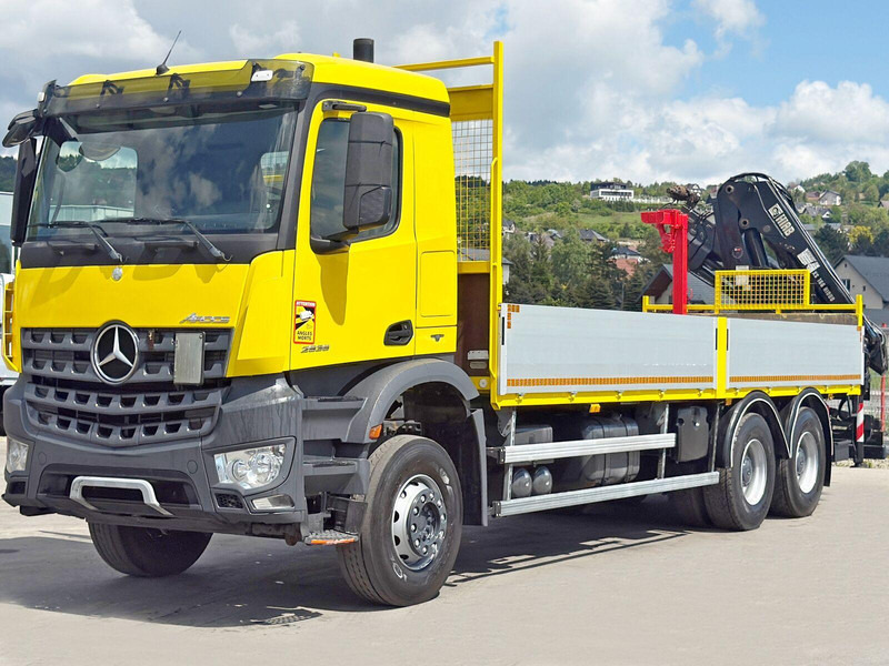 Mercedes-Benz AROCS 2636 *HIAB 166 D-4 HIDUO + FUNK* 6x4 - Bortu kravas automašīna/ Platforma, Kravas auto ar manipulatoru: foto 4 Mercedes-Benz AROCS 2636 *HIAB 166 D-4 HIDUO + FUNK* 6x4 - Bortu kravas automašīna/ Platforma, Kravas auto ar manipulatoru: foto 4