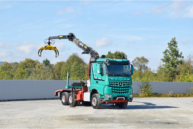 Mercedes-Benz AROCS 3363 *HOLZTRANSPORTER * LOGLIFT 251S /6x4 - Kokvedējs, Kravas auto ar manipulatoru: foto 2 Mercedes-Benz AROCS 3363 *HOLZTRANSPORTER * LOGLIFT 251S /6x4 - Kokvedējs, Kravas auto ar manipulatoru: foto 2