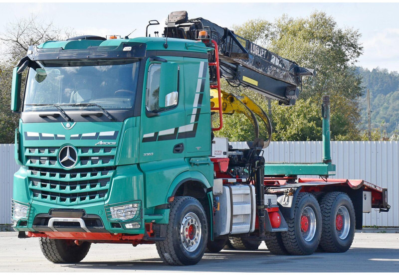 Mercedes-Benz AROCS 3363 *HOLZTRANSPORTER * LOGLIFT 251S /6x4 - Kokvedējs, Kravas auto ar manipulatoru: foto 3 Mercedes-Benz AROCS 3363 *HOLZTRANSPORTER * LOGLIFT 251S /6x4 - Kokvedējs, Kravas auto ar manipulatoru: foto 3