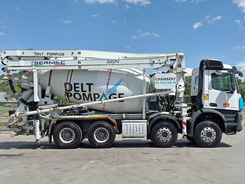 Mercedes-Benz AROCS 3743 * Betonpumpe + FUNK * 8x4 * TOP - Betonvedējs: foto 5 Mercedes-Benz AROCS 3743 * Betonpumpe + FUNK * 8x4 * TOP - Betonvedējs: foto 5