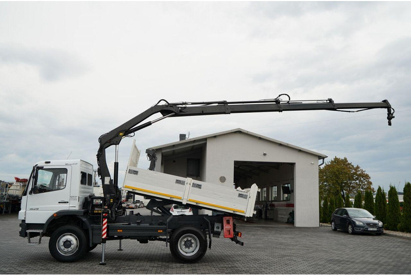 Mercedes-Benz ATEGO 1629 / 4x4 / WYWROTKA + HDS HIAB 111 B-3 / PILOT / ROTAT - Kravas automašīna pašizgāzējs, Kravas auto ar manipulatoru: foto 3 Mercedes-Benz ATEGO 1629 / 4x4 / WYWROTKA + HDS HIAB 111 B-3 / PILOT / ROTAT - Kravas automašīna pašizgāzējs, Kravas auto ar manipulatoru: foto 3