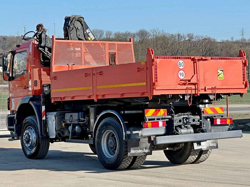 Mercedes-Benz AXOR 1829 * HIAB 1111 HIDUO + FUNK * TOP * 4x4 - Kravas automašīna pašizgāzējs, Kravas auto ar manipulatoru: foto 5 Mercedes-Benz AXOR 1829 * HIAB 1111 HIDUO + FUNK * TOP * 4x4 - Kravas automašīna pašizgāzējs, Kravas auto ar manipulatoru: foto 5