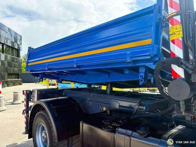 Kravas automašīna pašizgāzējs, Kravas auto ar manipulatoru Mercedes-Benz AXOR 1833 4x4 Palfinger PK 22002 EH Crane Winch: foto 18