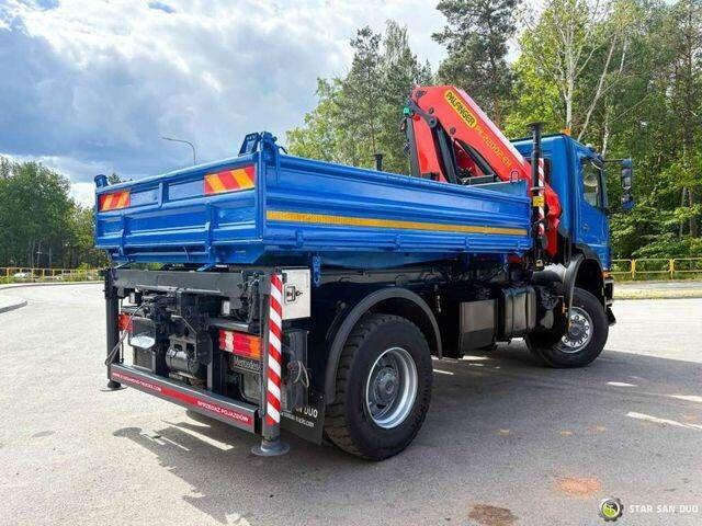 Kravas automašīna pašizgāzējs, Kravas auto ar manipulatoru Mercedes-Benz AXOR 1833 4x4 Palfinger PK 22002 EH Crane Winch: foto 7