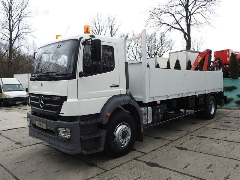 Mercedes-Benz AXOR - Bortu kravas automašīna/ Platforma, Kravas auto ar manipulatoru: foto 4 Mercedes-Benz AXOR - Bortu kravas automašīna/ Platforma, Kravas auto ar manipulatoru: foto 4