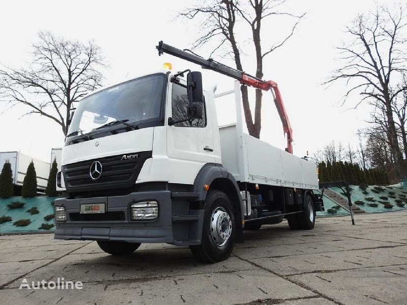 Mercedes-Benz AXOR - Bortu kravas automašīna/ Platforma, Kravas auto ar manipulatoru: foto 2 Mercedes-Benz AXOR - Bortu kravas automašīna/ Platforma, Kravas auto ar manipulatoru: foto 2
