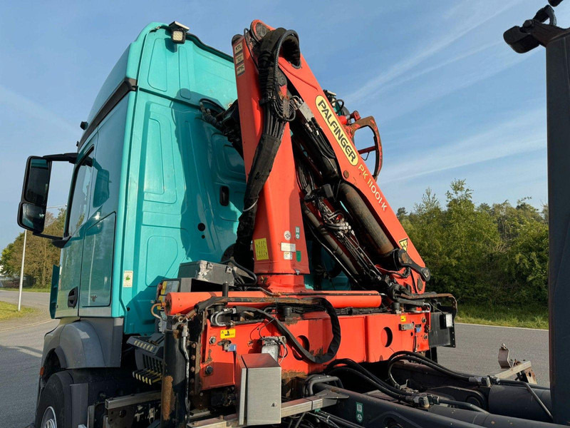 Mercedes-Benz Actros 2540 6x2 Abrollkipper Kran PK 11001 - Bortu kravas automašīna/ Platforma, Kravas auto ar manipulatoru: foto 4 Mercedes-Benz Actros 2540 6x2 Abrollkipper Kran PK 11001 - Bortu kravas automašīna/ Platforma, Kravas auto ar manipulatoru: foto 4