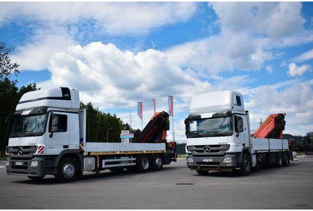 Mercedes-Benz Actros 2546 6x2 Palfinger PK 53002 Crane Kran - Bortu kravas automašīna/ Platforma, Kravas auto ar manipulatoru: foto 5 Mercedes-Benz Actros 2546 6x2 Palfinger PK 53002 Crane Kran - Bortu kravas automašīna/ Platforma, Kravas auto ar manipulatoru: foto 5