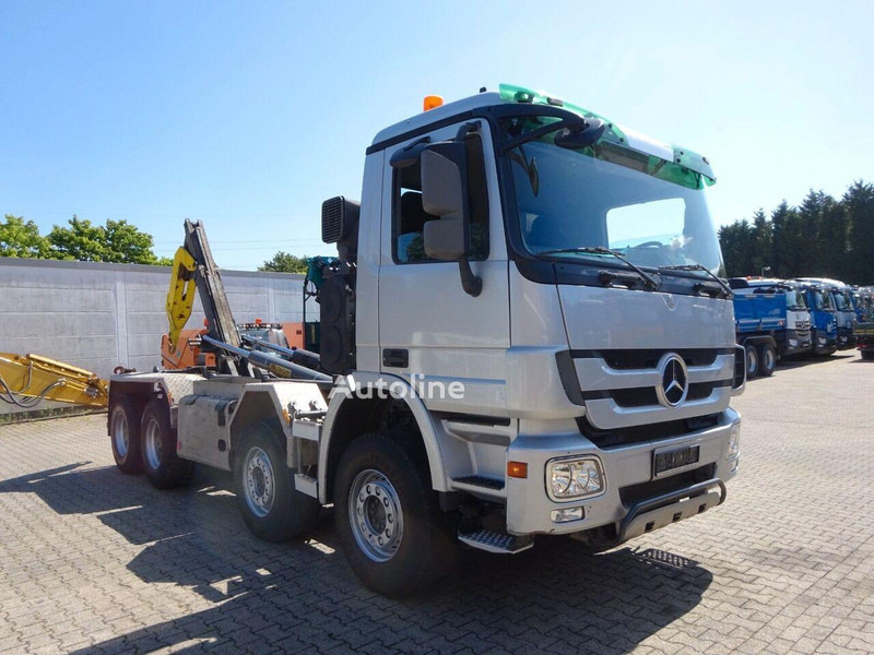 Mercedes-Benz Actros 3244 - Hook lift truck 8x4 - Pacēlājs ar āķi, Kravas auto ar manipulatoru: foto 2 Mercedes-Benz Actros 3244 - Hook lift truck 8x4 - Pacēlājs ar āķi, Kravas auto ar manipulatoru: foto 2