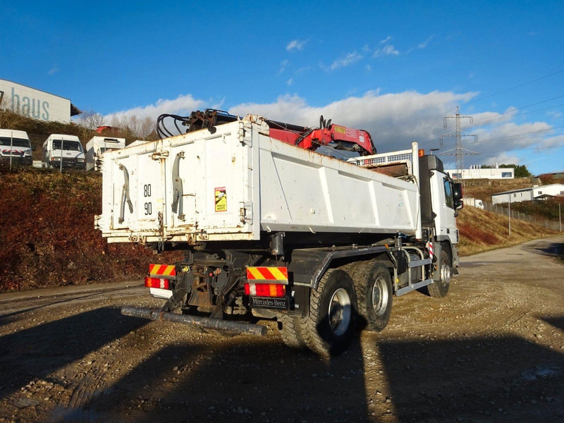 Mercedes-Benz Actros 3336 6x4 Three sided Tipper + Crane FASSI F155A.0.22 - Kravas automašīna pašizgāzējs, Kravas auto ar manipulatoru: foto 4 Mercedes-Benz Actros 3336 6x4 Three sided Tipper + Crane FASSI F155A.0.22 - Kravas automašīna pašizgāzējs, Kravas auto ar manipulatoru: foto 4