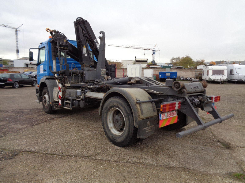 Mercedes-Benz Atego 1828 Hook lift truck + Crane Hiab 102 - Pacēlājs ar āķi, Kravas auto ar manipulatoru: foto 5 Mercedes-Benz Atego 1828 Hook lift truck + Crane Hiab 102 - Pacēlājs ar āķi, Kravas auto ar manipulatoru: foto 5