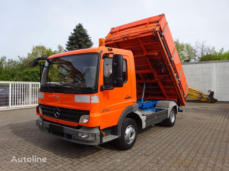 Mercedes-Benz Atego 818 3 way Meiller tipper - Kravas automašīna pašizgāzējs: foto 1 Mercedes-Benz Atego 818 3 way Meiller tipper - Kravas automašīna pašizgāzējs: foto 1