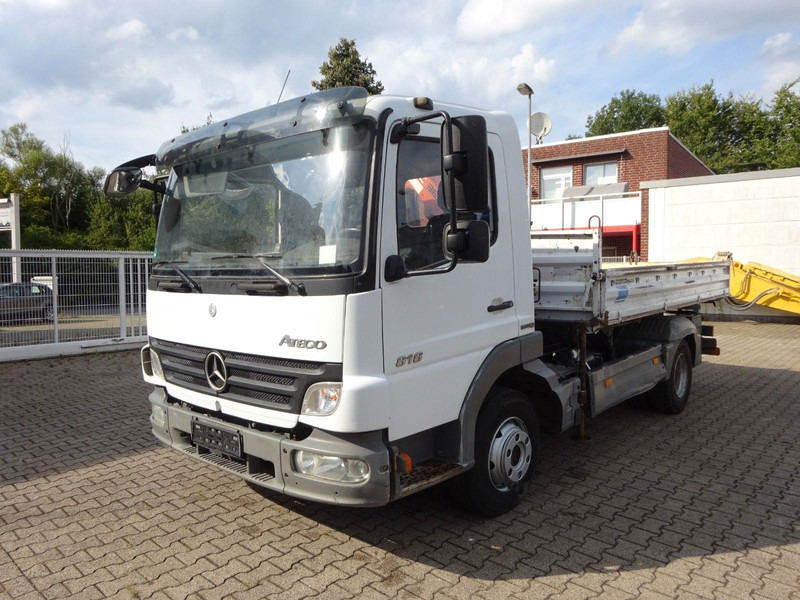 Mercedes-Benz Atego 818 3 way Meiller tipper + crane Terex 36.2 - Komercauto pašizgāzējs: foto 2 Mercedes-Benz Atego 818 3 way Meiller tipper + crane Terex 36.2 - Komercauto pašizgāzējs: foto 2