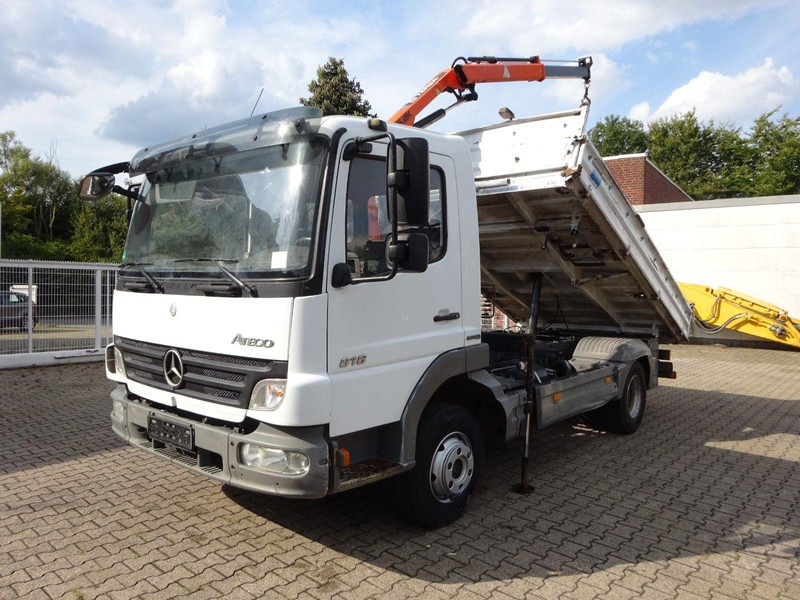 Mercedes-Benz Atego 818 3 way Meiller tipper + crane Terex 36.2 - Komercauto pašizgāzējs: foto 3 Mercedes-Benz Atego 818 3 way Meiller tipper + crane Terex 36.2 - Komercauto pašizgāzējs: foto 3