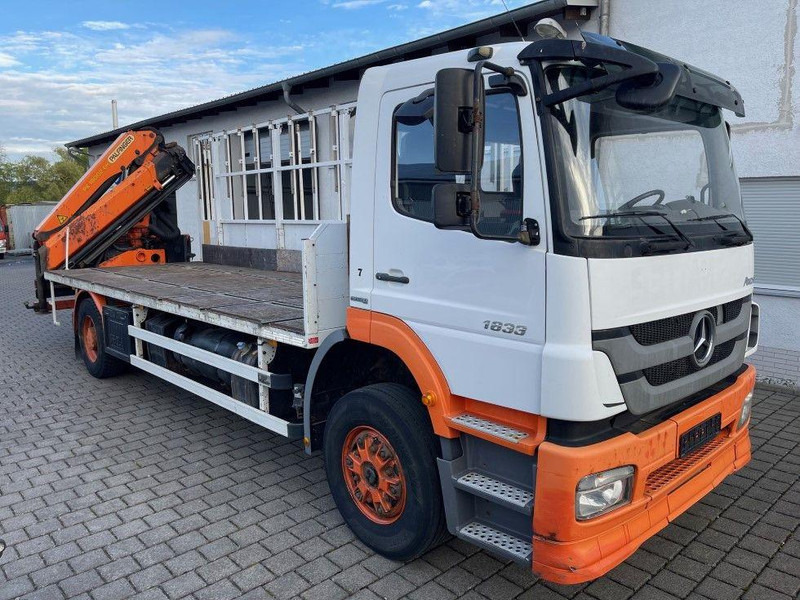 Mercedes-Benz Axor 1833 - Bortu kravas automašīna/ Platforma, Kravas auto ar manipulatoru: foto 2 Mercedes-Benz Axor 1833 - Bortu kravas automašīna/ Platforma, Kravas auto ar manipulatoru: foto 2