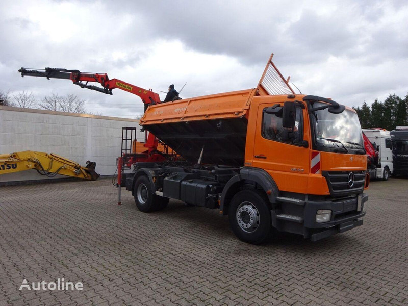 Mercedes-Benz Axor 1833 - Kravas automašīna pašizgāzējs, Kravas auto ar manipulatoru: foto 4 Mercedes-Benz Axor 1833 - Kravas automašīna pašizgāzējs, Kravas auto ar manipulatoru: foto 4