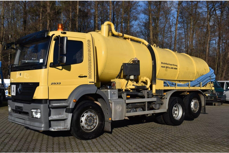 Mercedes-Benz Axor 2533 - Vacuum truck - Asenizācijas mašīna: foto 1 Mercedes-Benz Axor 2533 - Vacuum truck - Asenizācijas mašīna: foto 1