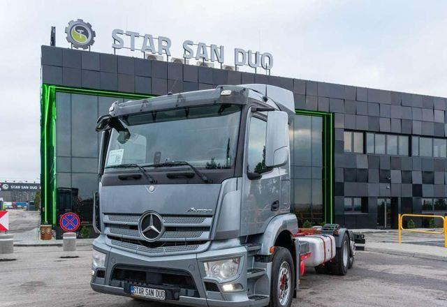 Mercedes-Benz MERCEDES BENZ ANTOS 2535 6x2 Chassis - Šasija kravas automašīna, Kravas auto ar manipulatoru: foto 3 Mercedes-Benz MERCEDES BENZ ANTOS 2535 6x2 Chassis - Šasija kravas automašīna, Kravas auto ar manipulatoru: foto 3