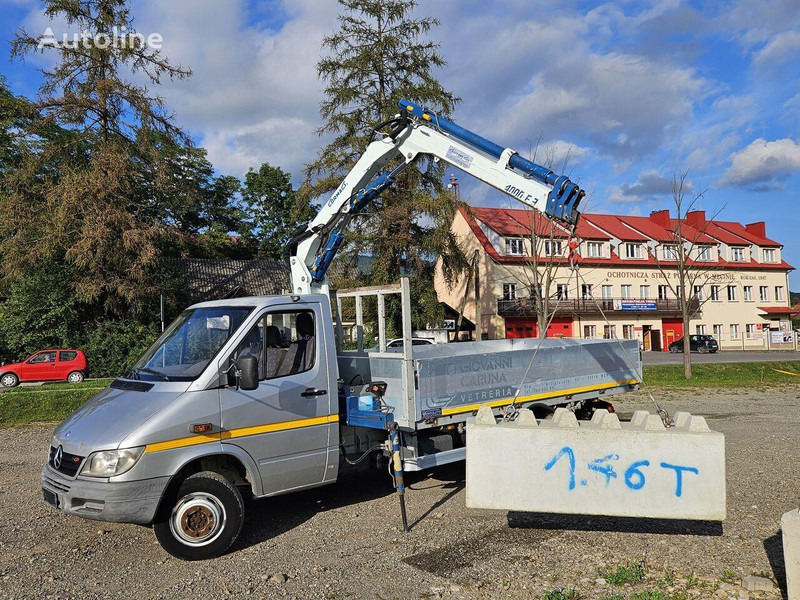 Mercedes-Benz Sprinter 616 Flatbed + crane Cormach - Bortu kravas automašīna/ Platforma, Kravas auto ar manipulatoru: foto 2 Mercedes-Benz Sprinter 616 Flatbed + crane Cormach - Bortu kravas automašīna/ Platforma, Kravas auto ar manipulatoru: foto 2