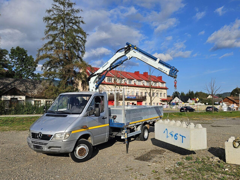 Mercedes-Benz Sprinter 616 Flatbed + crane Cormach - Bortu kravas automašīna/ Platforma, Kravas auto ar manipulatoru: foto 3 Mercedes-Benz Sprinter 616 Flatbed + crane Cormach - Bortu kravas automašīna/ Platforma, Kravas auto ar manipulatoru: foto 3