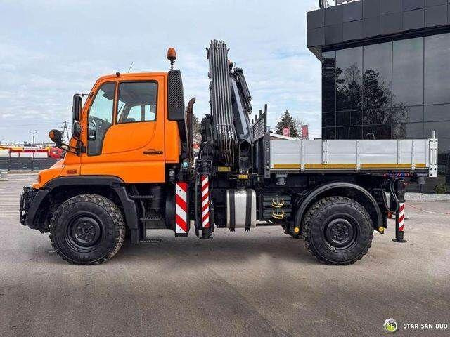 Mercedes-Benz UNIMOG U300 4x4 HIAB 122 D-3 CRANE - Kravas automašīna pašizgāzējs, Kravas auto ar manipulatoru: foto 5 Mercedes-Benz UNIMOG U300 4x4 HIAB 122 D-3 CRANE - Kravas automašīna pašizgāzējs, Kravas auto ar manipulatoru: foto 5