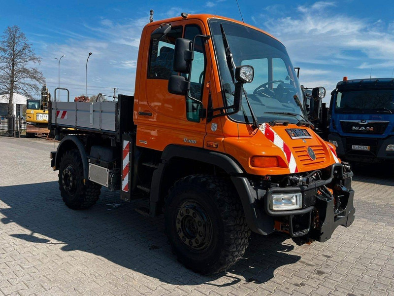 Mercedes-Benz UNIMOG U400 405/12 ZUGMASCHINE/ KIPPER - Bezceļu pašizgāzējs: foto 3 Mercedes-Benz UNIMOG U400 405/12 ZUGMASCHINE/ KIPPER - Bezceļu pašizgāzējs: foto 3