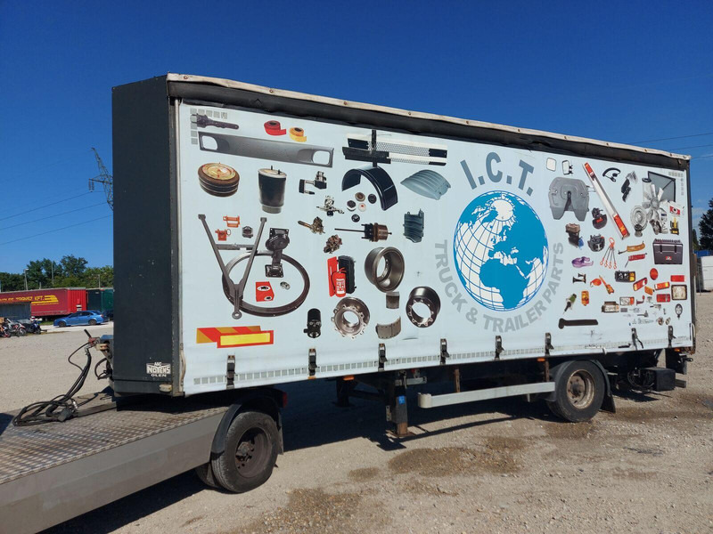 Noyens BE Curtainsider semi-trailer + DHollandia LBW - Tenta puspiekabe: foto 1 Noyens BE Curtainsider semi-trailer + DHollandia LBW - Tenta puspiekabe: foto 1
