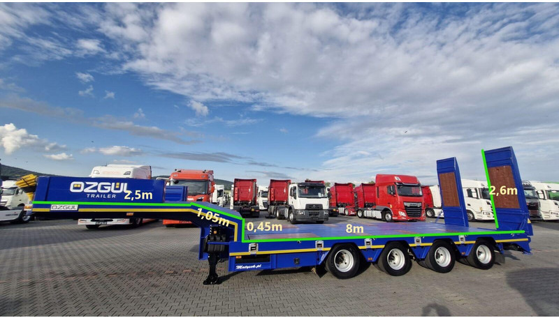 OZGUL NACZEPA LAWETA / LW4 / NISKOPODWOZIOWA / POSZERZANA / 4 OSIE / 1 - Puspiekabe zema profila platforma: foto 2 OZGUL NACZEPA LAWETA / LW4 / NISKOPODWOZIOWA / POSZERZANA / 4 OSIE / 1 - Puspiekabe zema profila platforma: foto 2