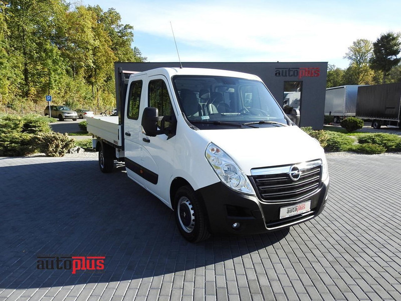 Opel MOVANO SKRZYNIA PODWÓJNA KABINA DOKA 7 MIEJSC TEMPOMAT KLIMATYZA - Automašīna ar kravas platformu: foto 1 Opel MOVANO SKRZYNIA PODWÓJNA KABINA DOKA 7 MIEJSC TEMPOMAT KLIMATYZA - Automašīna ar kravas platformu: foto 1