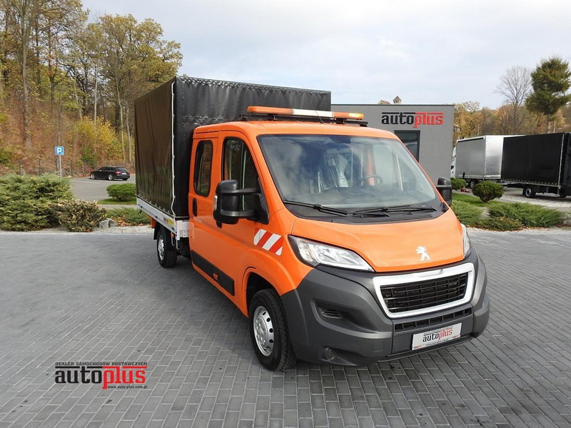 Peugeot BOXER SKRZYNIA PLANDEKA PODWÓJNA KABINA DOKA 7 MIEJSC KLIMATYZAC - Furgons ar tentu: foto 1 Peugeot BOXER SKRZYNIA PLANDEKA PODWÓJNA KABINA DOKA 7 MIEJSC KLIMATYZAC - Furgons ar tentu: foto 1
