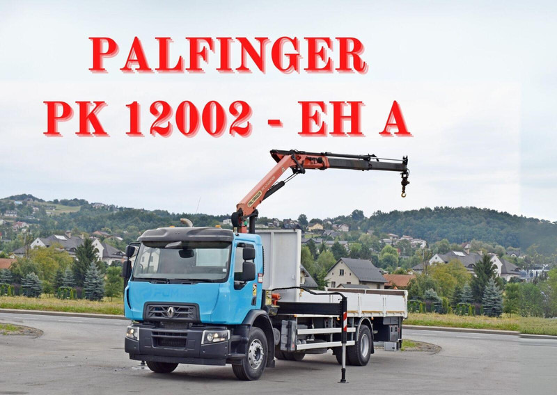 Renault C 320 - Bortu kravas automašīna/ Platforma, Kravas auto ar manipulatoru: foto 1 Renault C 320 - Bortu kravas automašīna/ Platforma, Kravas auto ar manipulatoru: foto 1