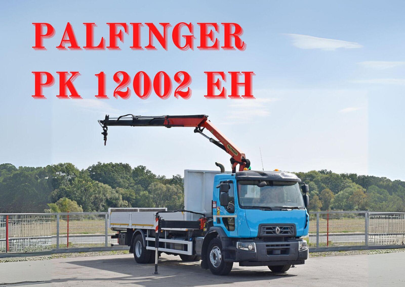 Renault C 320 - Bortu kravas automašīna/ Platforma, Kravas auto ar manipulatoru: foto 1 Renault C 320 - Bortu kravas automašīna/ Platforma, Kravas auto ar manipulatoru: foto 1