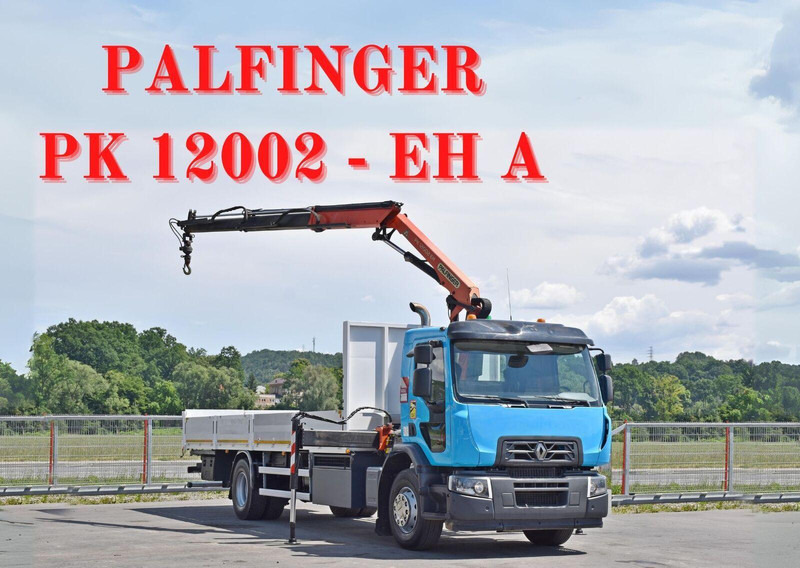 Renault C 320 - Bortu kravas automašīna/ Platforma, Kravas auto ar manipulatoru: foto 1 Renault C 320 - Bortu kravas automašīna/ Platforma, Kravas auto ar manipulatoru: foto 1