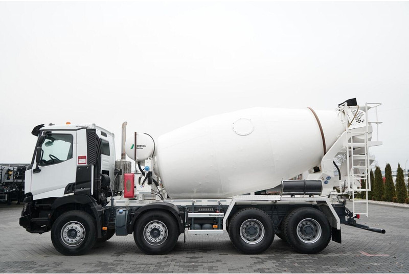 Renault C 380 / 8X4 / BETONOMIESZARKA / GRUSZKA / SCHWING STETTER 9 M3 - Betonvedējs: foto 2 Renault C 380 / 8X4 / BETONOMIESZARKA / GRUSZKA / SCHWING STETTER 9 M3 - Betonvedējs: foto 2