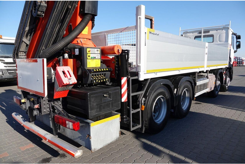 Bortu kravas automašīna/ Platforma, Kravas auto ar manipulatoru Renault C 430 / 8x4 / SKRZYNIOWY 7 M + HDS PALFINGER 33002 -wysów: 14,5: foto 14