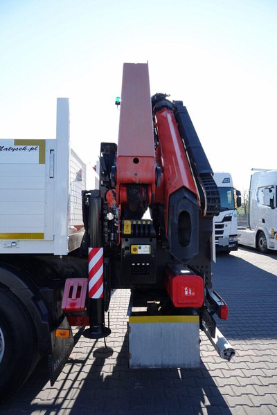 Bortu kravas automašīna/ Platforma, Kravas auto ar manipulatoru Renault C 430 / 8x4 / SKRZYNIOWY 7 M + HDS PALFINGER 33002 -wysów: 14,5: foto 20