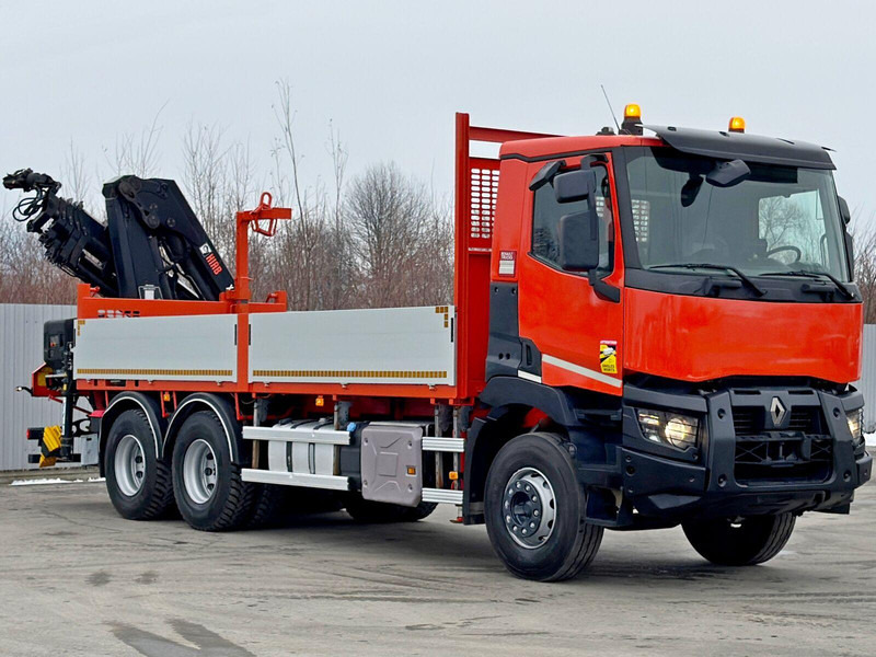 Renault C 430 *HIAB X - HIPRO 188 ES - 5 + FUNK* 6x4 - Bortu kravas automašīna/ Platforma, Kravas auto ar manipulatoru: foto 3 Renault C 430 *HIAB X - HIPRO 188 ES - 5 + FUNK* 6x4 - Bortu kravas automašīna/ Platforma, Kravas auto ar manipulatoru: foto 3